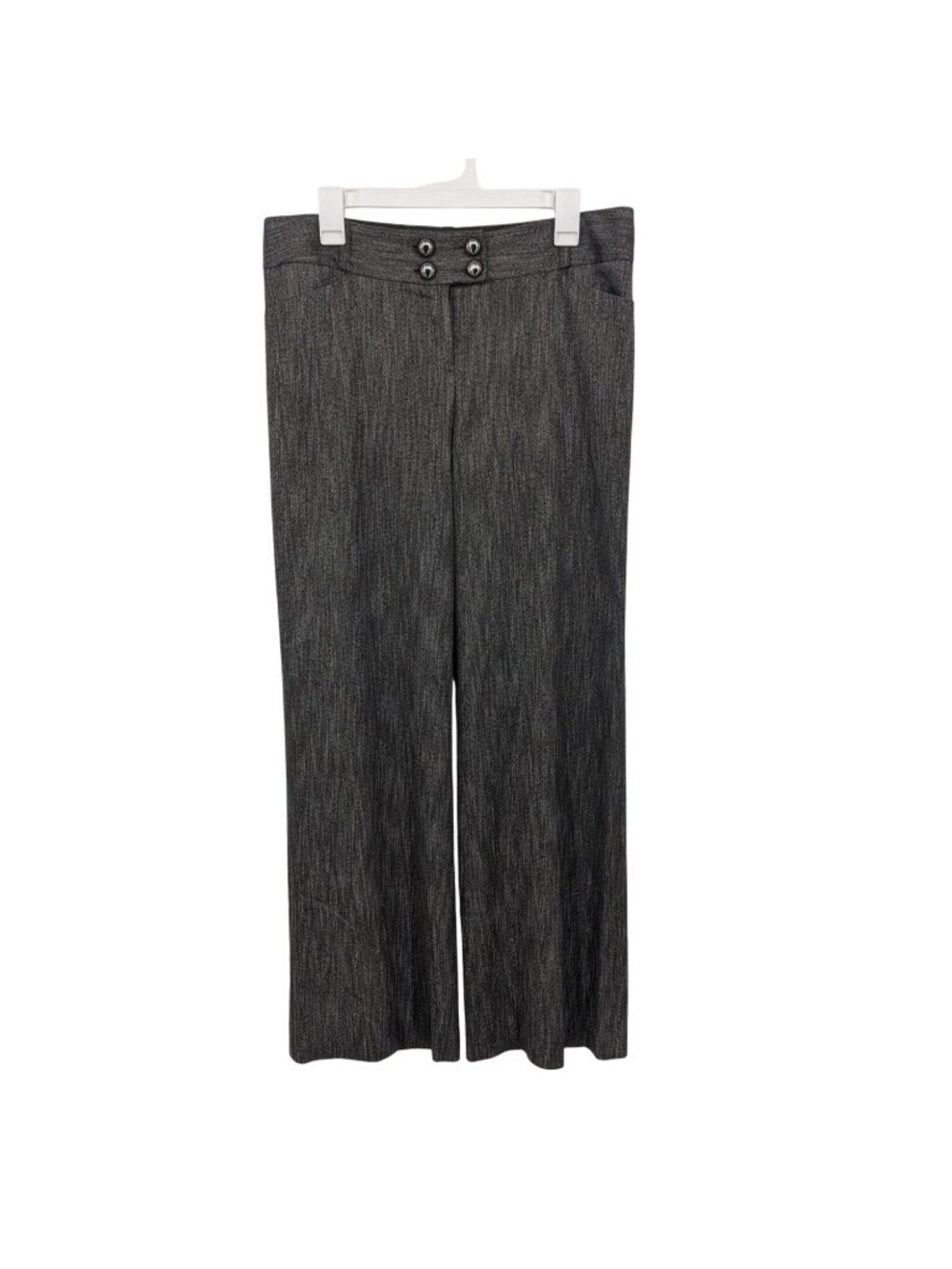Y2K The Limited Dress Pants Dark Brown Wide Leg Office Academia Trousers Size 10